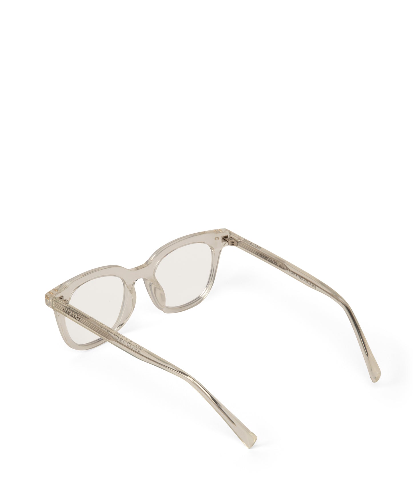 IZUMI-3 Recycled Wayfarer Reading Glasses | Color: Clear - variant::clear