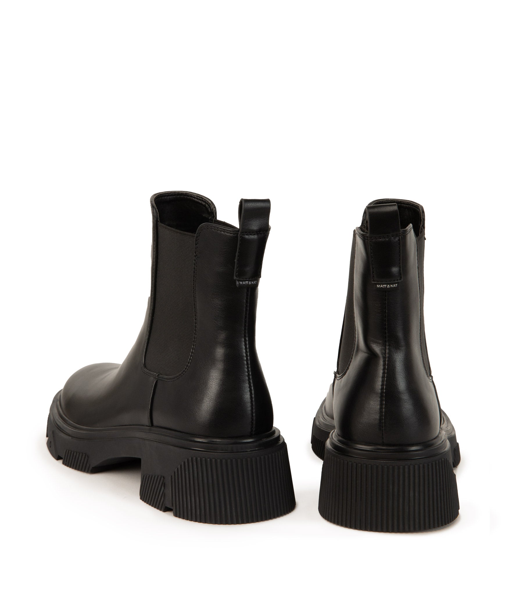 TAYLA Women's Vegan Chelsea Boots | Color: Black - variant::black