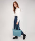 ABBI Vegan Tote Bag - Sol | Color: Blue - variant::canal