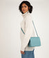 DOVER SM Vegan Crossbody Bag - Sol | Color: Blue - variant::canal