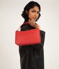 FENNE Vegan Convertible Crossbody Bag - Sol | Color: Red - variant::sorbet