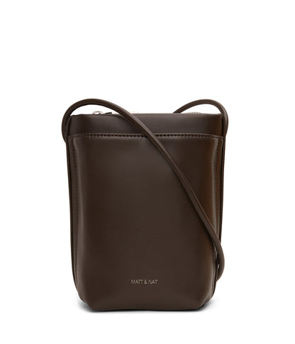 MILLE Vegan Crossbody Bag - Sol | Color: Brown - variant::espresso