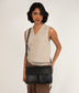 PEPI Vegan Crossbody Bag - Sol | Color: Brown - variant::espresso