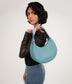 SERENA Vegan Hobo Bag - Sol | Color: Blue - variant::canal