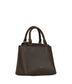 ATHENA Small Vegan Satchel - Sol | Color: Brown - variant::espresso