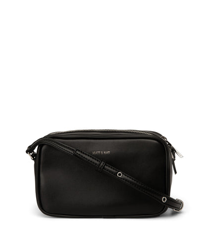 CAS Vegan Crossbody Bag - Sol | Color: Black - variant::black