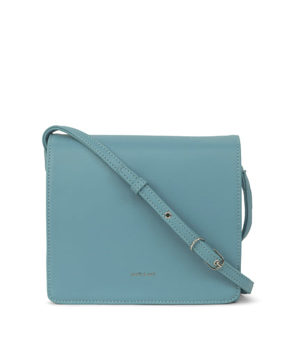 DOVER SM Vegan Crossbody Bag - Sol | Color: Blue - variant::canal