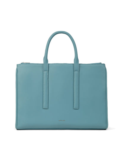 EVELIN Vegan Satchel - Sol | Color: Blue - variant::canal