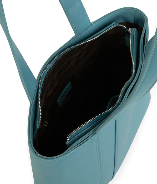 GARNI Vegan Tote Bag - Sol | Color: Blue - variant::canal