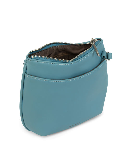 SALO Vegan Crossbody Bag - Sol | Color: Blue - variant::canal