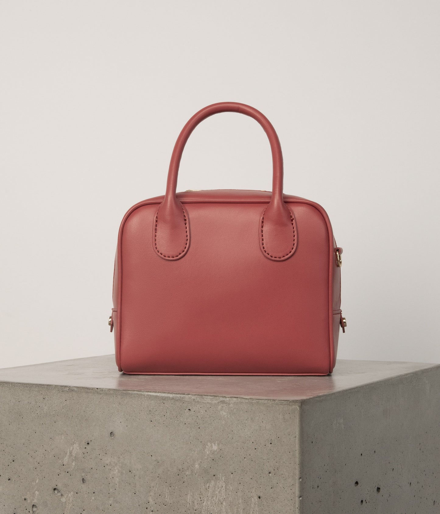 CRETE Vegan Satchel - UPPEAL™ | Color: Red - variant::charm