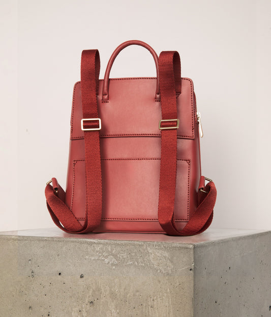 LAUT Small Vegan Backpack - APPLESKIN™ | Color: Red - variant::charm