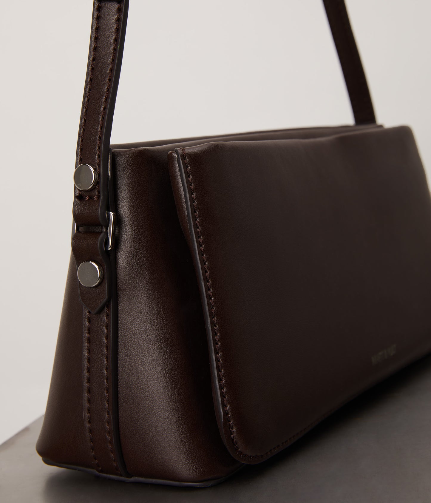 VAL Vegan Shoulder Bag - UPPEAL™ | Color: Brown - variant::cord