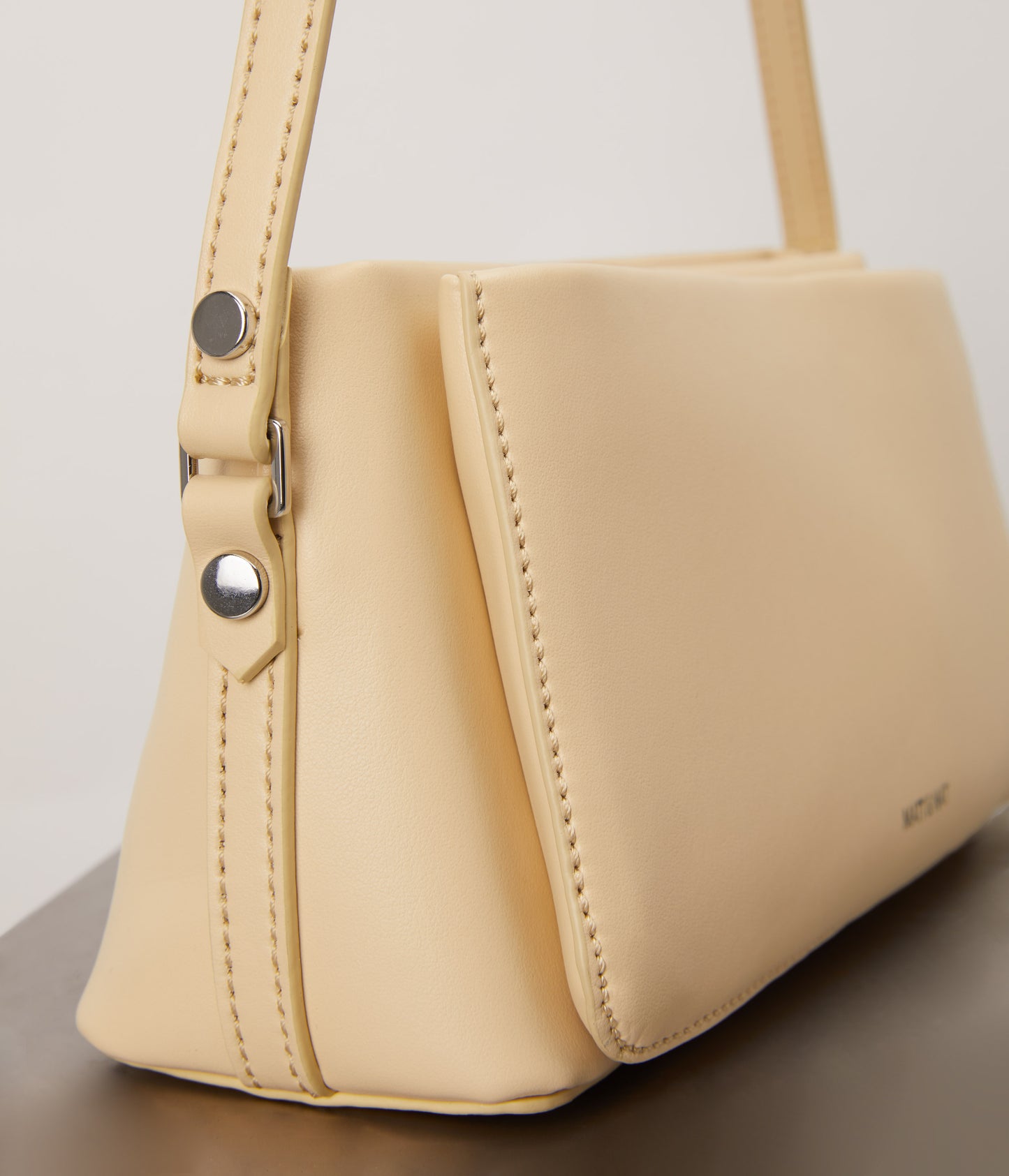 VAL Vegan Shoulder Bag - UPPEAL™ | Color: Beige - variant::organic