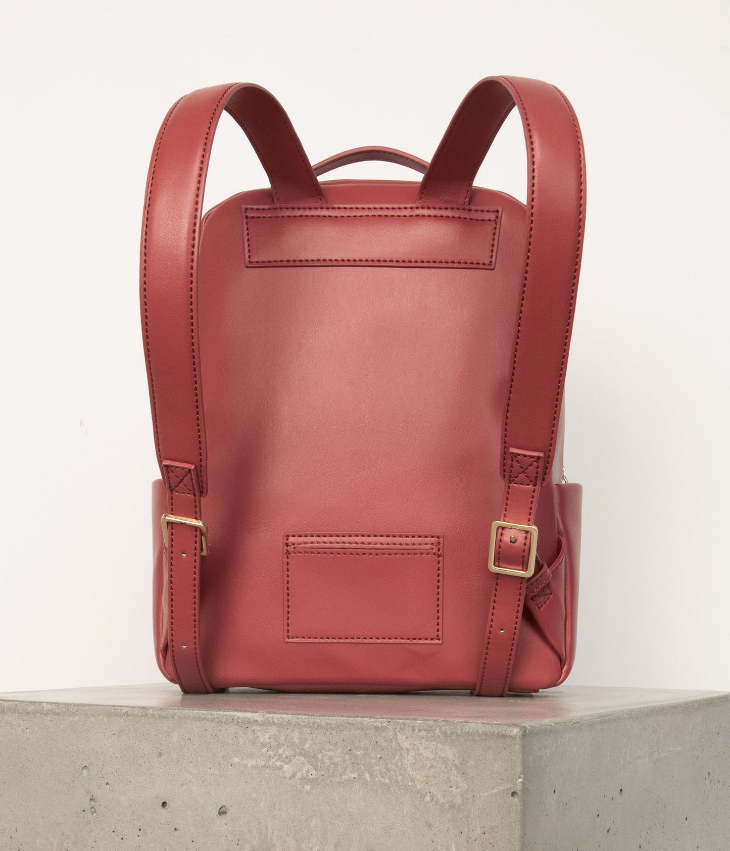 MARIE Vegan Backpack - APPLESKIN™ | Color: Red - variant::charm