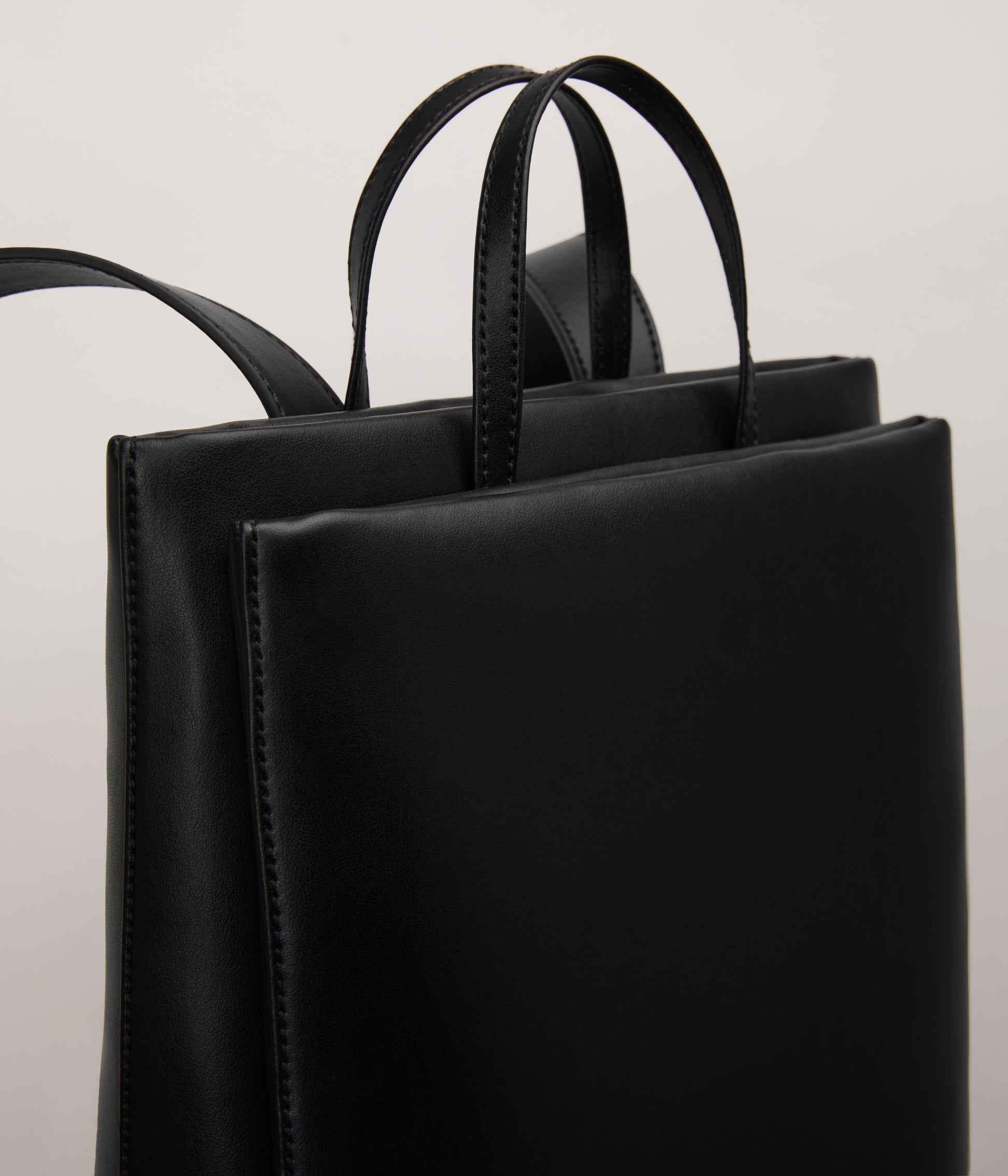 REIGN Vegan Backpack - APPLESKIN™ | Color: Black - variant::black