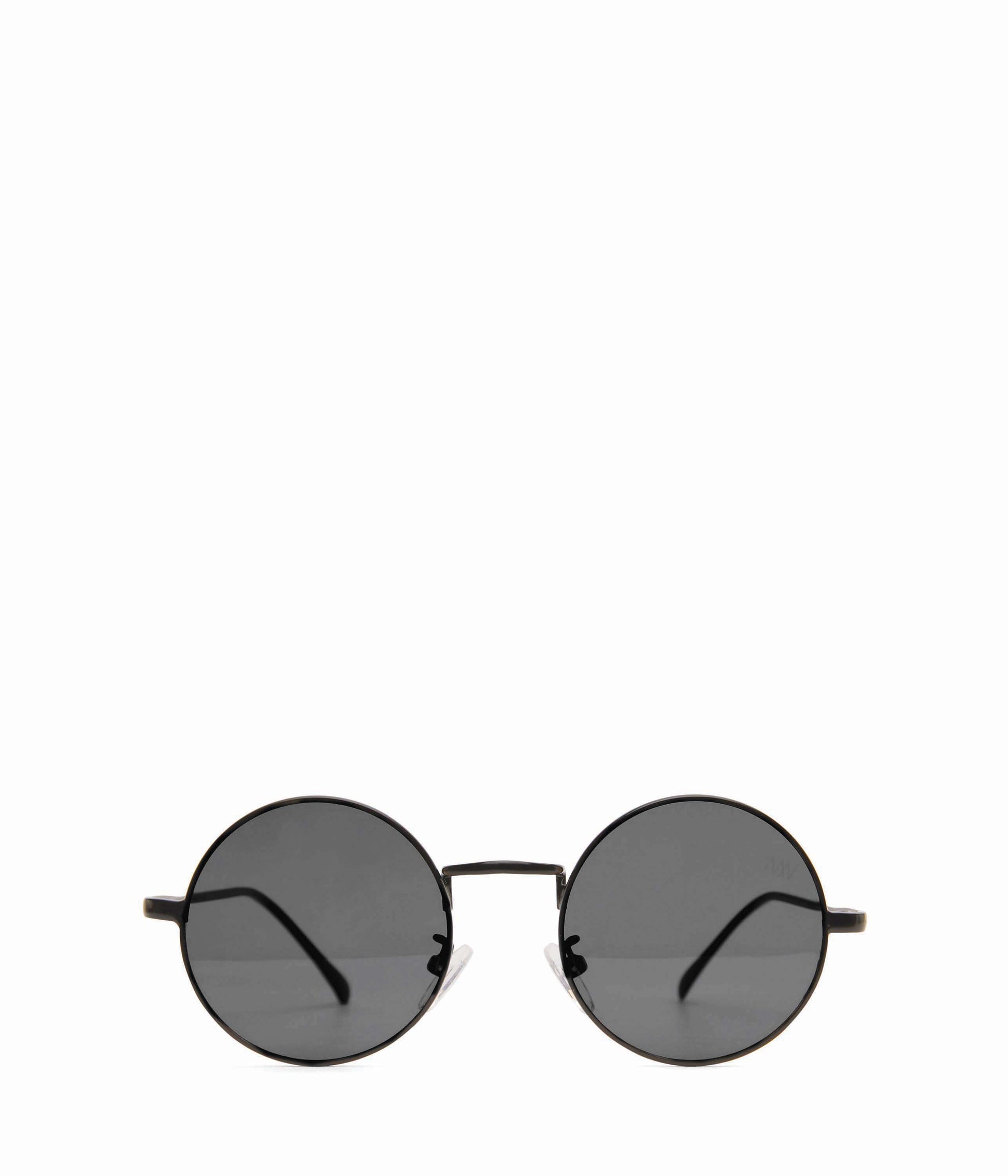 Miu Miu small oval black sunglasses