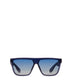 FEIGE Blue Square Sunglasses | Color: Blue - variant::blue