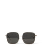 KAYA Square Sunglasses | Color: Grey - variant::silver