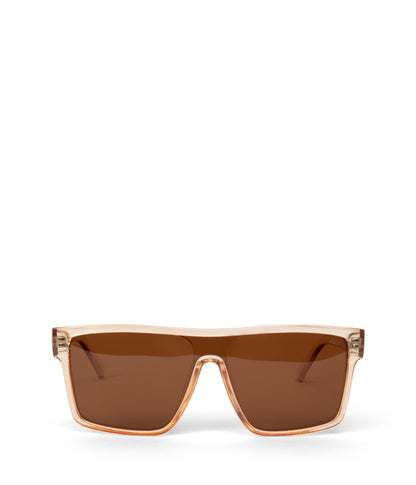 MAEVE-2 Recycled Beige Retro Squared Sunglasses | Color: Beige - variant::nude