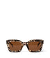 MEHA-2 Recycled Square Sunglasses | Color: Brown - variant::clear