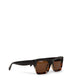 MEHA-2 Recycled Square Sunglasses | Color: Brown - variant::print