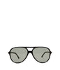 ORIE Black Aviator Sunglasses | Color: Black - variant::smoke