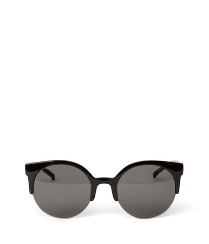 OVERT-2 Recycled Clubmaster Sunglasses | Color: Black - variant::black