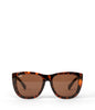 SAVA-2 Recycled Wayfarer Sunglasses | Color: Brown - variant::brown