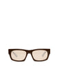 SHIBA Rectangle Sunglasses | Color: Brown - variant::brown