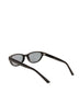 SUMER Black Cat-Eye Sunglasses | Color: Black - variant::smoke