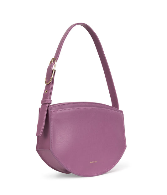 JENINE Vegan Shoulder Bag - Vintage | Color: Pink - variant::wisteria
