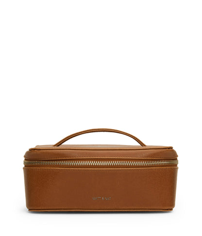 JULE Vegan Vanity Case - Vintage | Color: Brown - variant::chili