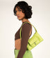 LOTI Vegan Shoulder Bag - Vintage | Color: Green - variant::honeydew