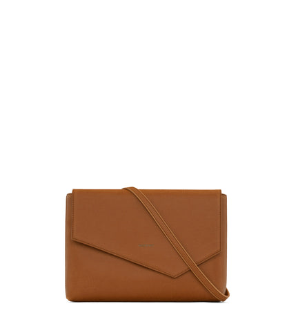 RIYA Vegan Clutch - Vintage | Color: Brown - variant::chili