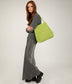 WILLA Vegan Tote Bag - Vintage | Color: Green - variant::honeydew