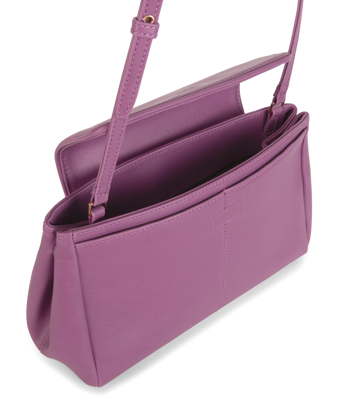 SAMOA Vegan Crossbody Bag - Vintage | Color: Pink - variant::wisteria