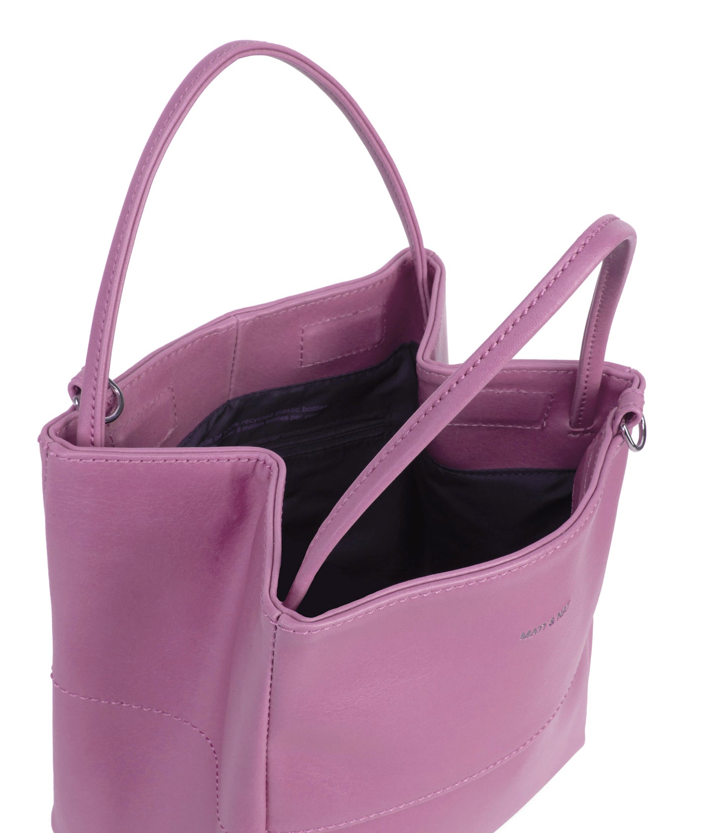 WILLASM Small Vegan Tote Bag - Vintage | Color: Pink - variant::wisteria