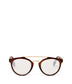 ALDIE-3 Recycled Round Reading Glasses | Color: Brown - variant::brown