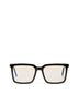 AMINE-3 Recycled Square Reading Glasses | Color: Black - variant::black