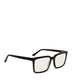 AMINE-3 Recycled Square Reading Glasses | Color: Black - variant::black