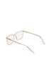 AMINE-3 Recycled Square Reading Glasses | Color: Clear - variant::clear