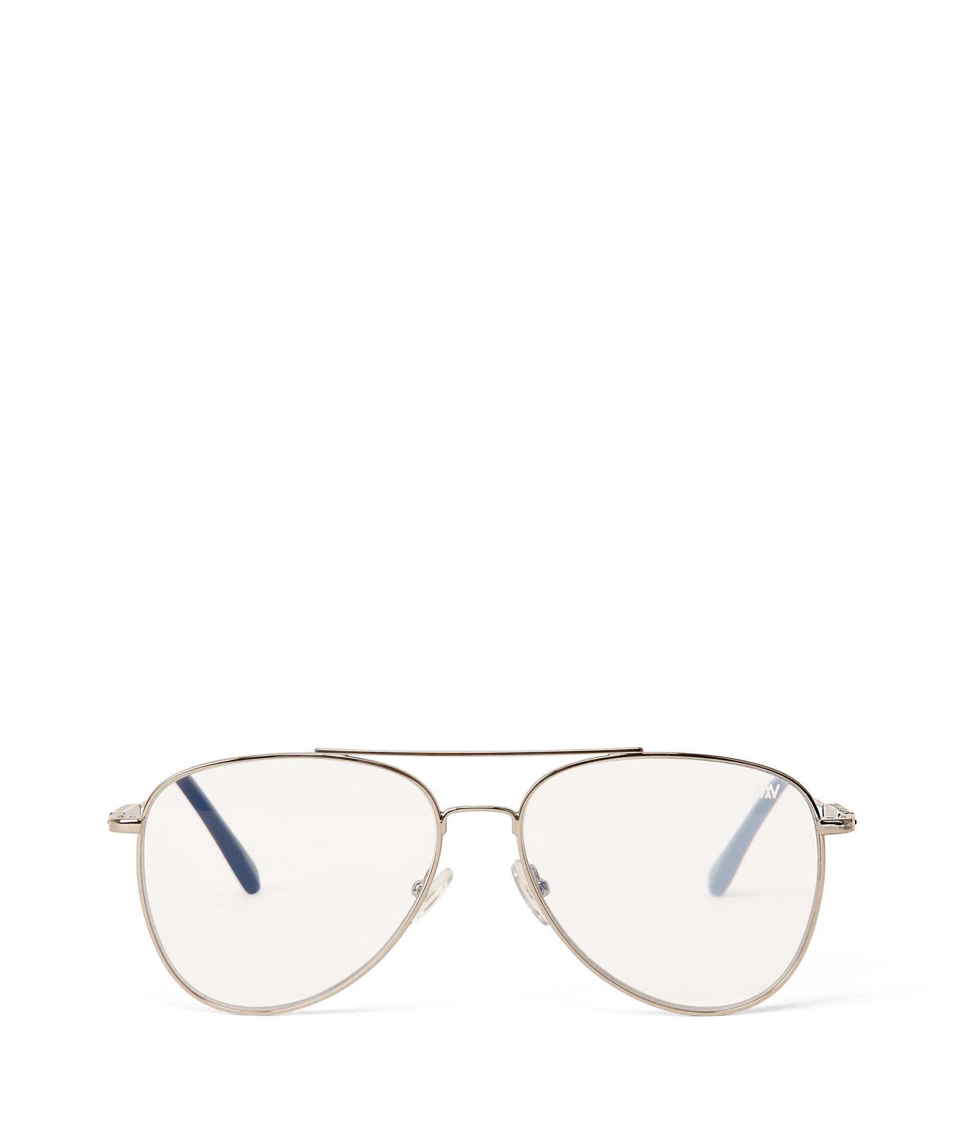 HIMARI-3 Recycled Aviator Reading Glasses | Color: Grey - variant::silver