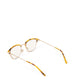 KANNA-3 Recycled Clubmaster Reading Glasses | Color: Yellow - variant::gold