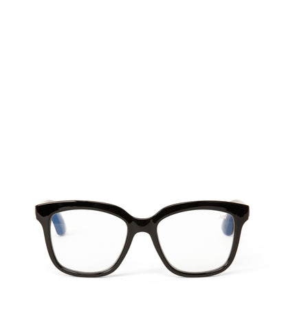 VIVIE-3 Recycled Wayfarer Reading Glasses | Color: Black - variant::black