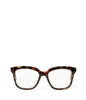 VIVIE-3 Recycled Wayfarer Reading Glasses | Color: Clear - variant::print
