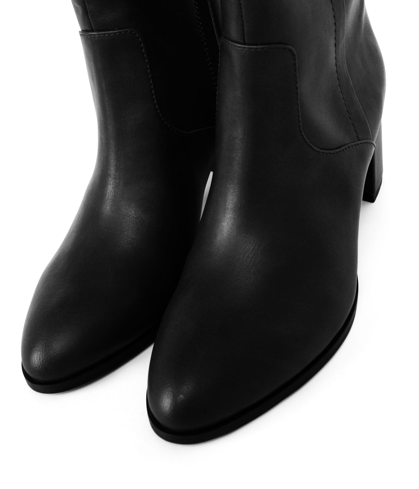 ALEY Women's Tall Vegan Boots | Color: Black - variant::black