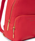 CAROSM Small Vegan Backpack - Sol | Color: Red - variant::sorbet