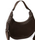 SERENA Vegan Hobo Bag - Sol | Color: Brown - variant::espresso