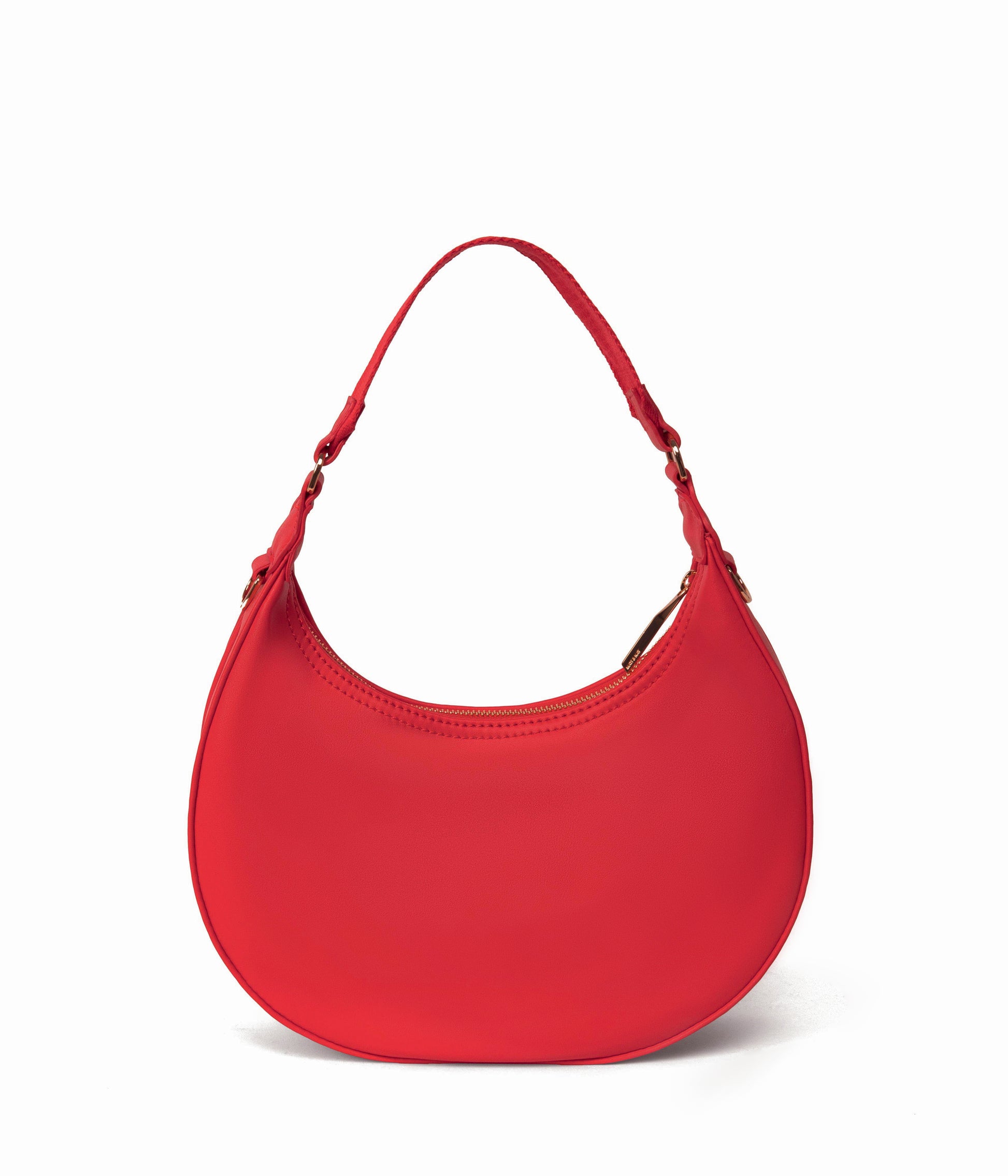 SERENA Vegan Hobo Bag - Sol | Color: Red - variant::sorbet